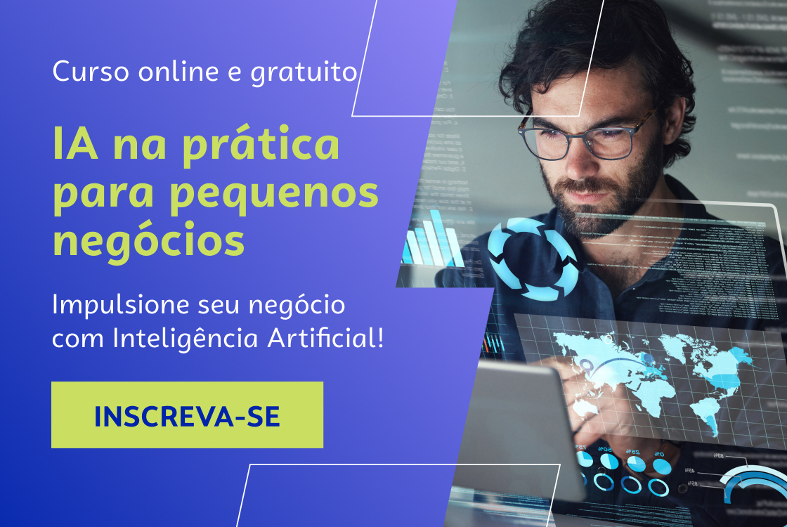 Banner Curso - IA na prática para pequenos negócios, inscreva-se